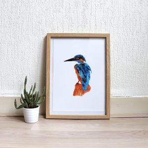 Print ijsvogel (A4)