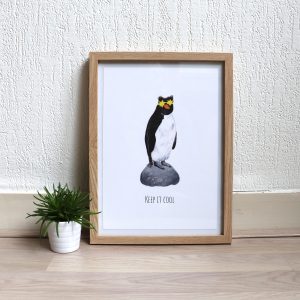 Print pinguïn: keep it cool! (A4)