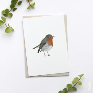 Kaart roodborstje