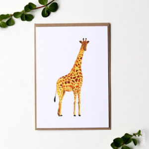 Kaart giraffe